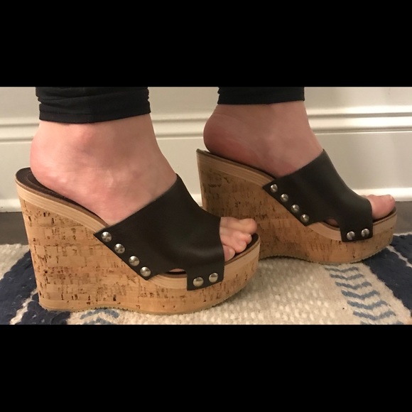 Cork Miu Miu Wedge Sandal - Picture 8 of 8